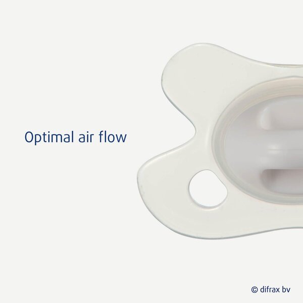 Difrax 123- 0-6 months natural combi soother - Difrax
