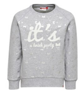 LegoWear sweat, Sadie 603 Grey Melange - NAME IT