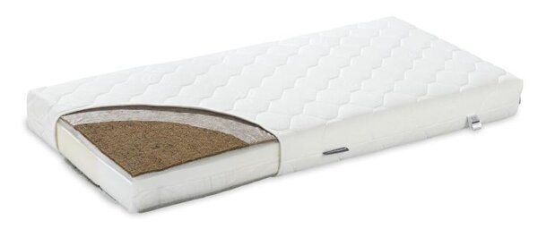 Nordbaby PREMIUM 2-sided coconut and buckwheat mattress 120x60x12cm - Nordbaby