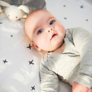 Doomoo tekk Dream 75x100 Stars Anthracite - Tinynord