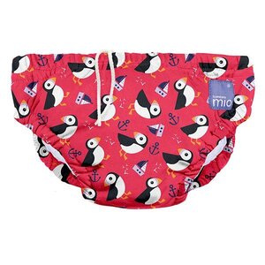 Bambino Mio Reusable Swim Nappy, Puffin Parade - Nordbaby