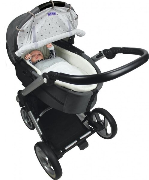 Dooky universal cover Light Grey Crowns - Dooky