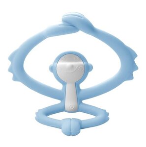 Mombella teether Hugging Monkey Light Blue - Mombella