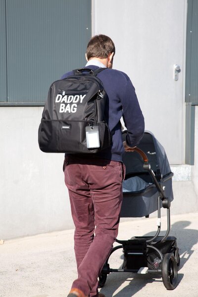 Childhome Daddy рюкзак Black - Childhome