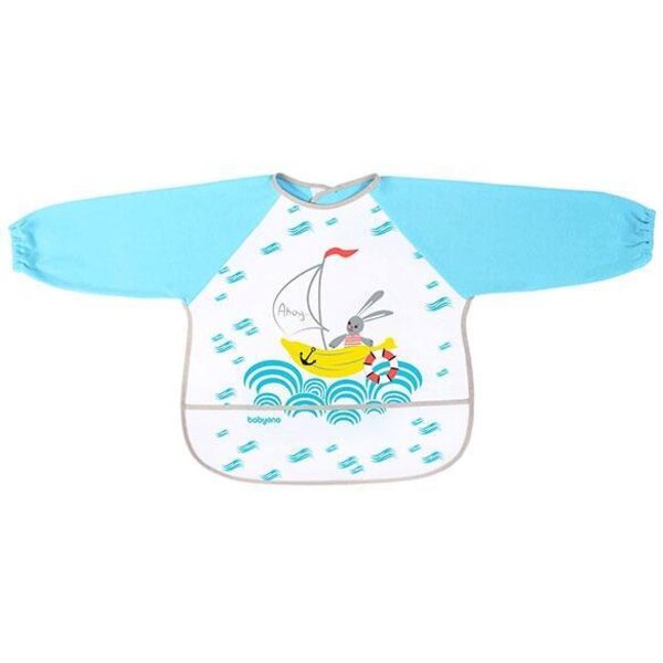 BabyOno longsleeve bib Baby Adventurer - BabyOno
