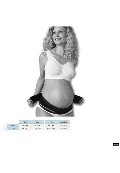 Carriwell Maternity Support Belt, L/XL Black - Carriwell