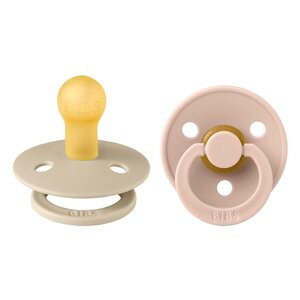 Bibs Colour soother Vanilla/Blush - Suavinex