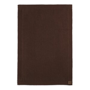 Elodie Details Wool Knitted Blanket 100x75cm, Chocolate - Elodie Details