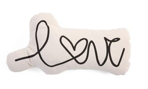 Childhome canvas cushion love letter - Elodie Details