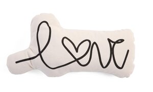 Childhome canvas cushion love letter - Childhome