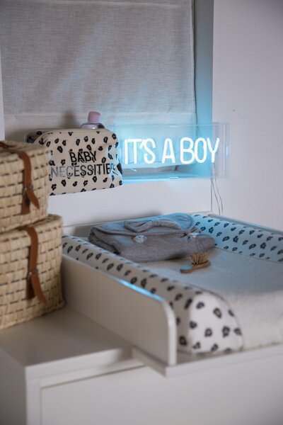 Childhome Šviečiantis stovėlis „It’s a Boy, Blue“ - Childhome