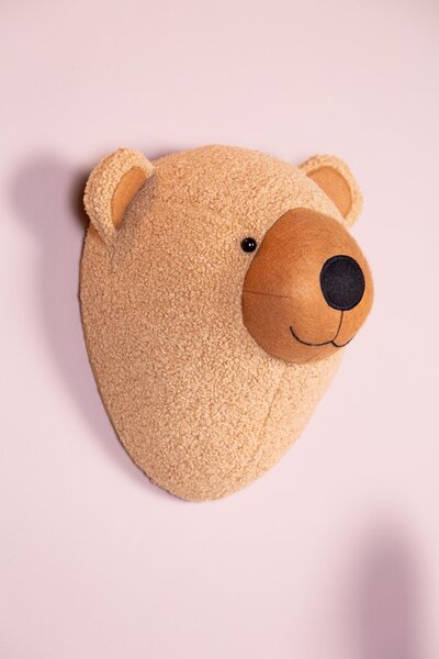 Childhome teddy bear head wall deco - Childhome