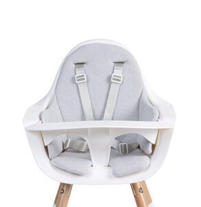 Childhome Evolu seat cushion tricot, Pastel Grey - Elodie Details