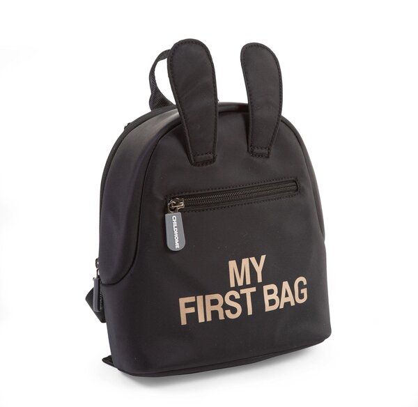 Childhome mugursoma bērniem My first bag Black/Gold - Childhome