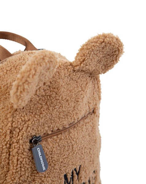 Childhome mugursoma bērniem My first bag Teddy Beige - Childhome