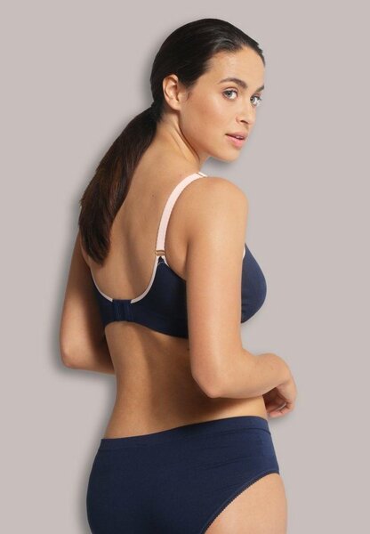 Carriwell Original Nursing Bra Blue-Pink - Carriwell