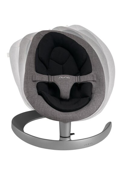 Nuna Leaf Grow bouncer with toy bar Charcoal  - Nuna