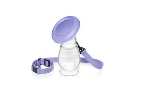 Lansinoh Breastmilk collector BPA/BPS free  Violet - BabyOno