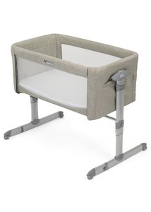 Joie Roomie Glide bedside crib Almond - Joie