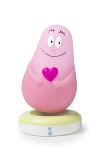Pabobo glowing companion barbapapa with base charger - Moonie