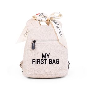 Childhome laste seljakott My First Bag Teddy Off White - Childhome