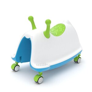 Chillafish Trackie 4-in-1 rocker and riding toy Lime - Chillafish