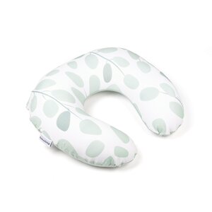 Doomoo Softy nursing pillow Leaves Aqua Green - Doomoo