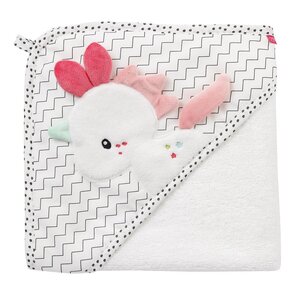 Fehn hooded bath towel 80x80cm, Unicorn - Fehn