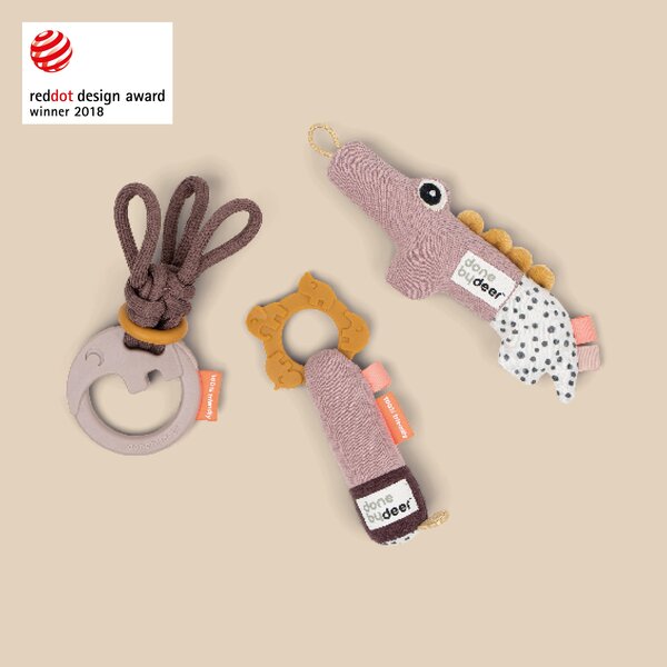 Done by Deer tiny activity toys gift set Deer friends - Done by Deer