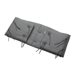 Leander bumper for Classic baby cot, Cool Grey - Done by Deer