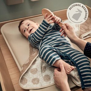 Leander Matty changing mat 50x70 cm, Cappuchino  - Nordbaby