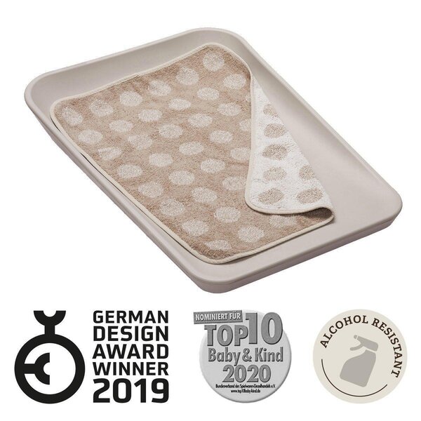 Leander Matty changing mat 50x70 cm, Cappuchino  - Leander