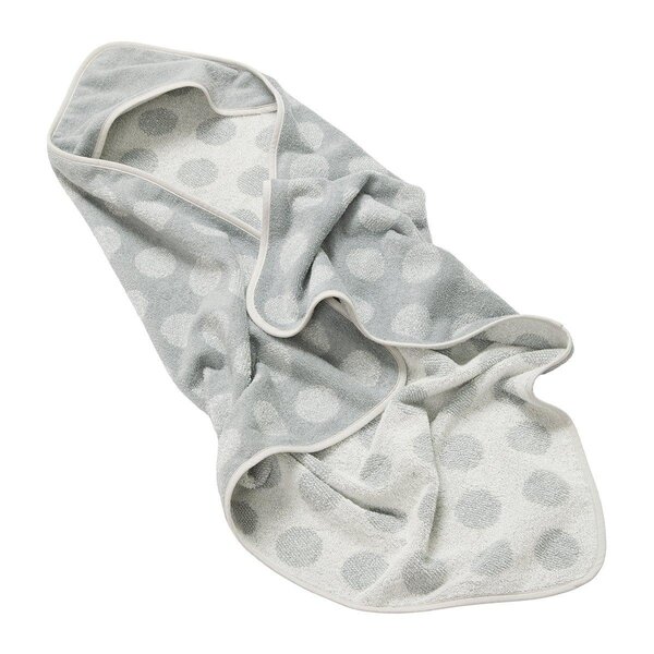 Leander полотенце с капюшоном 80x80cm, Cool grey  - Leander