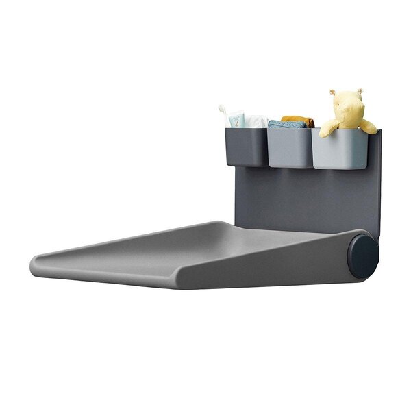 Leander Wally wallmounted changing table, Dusty Grey - Leander