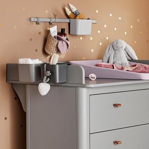 Leander changing unit for Classic dresser, Grey - Leander