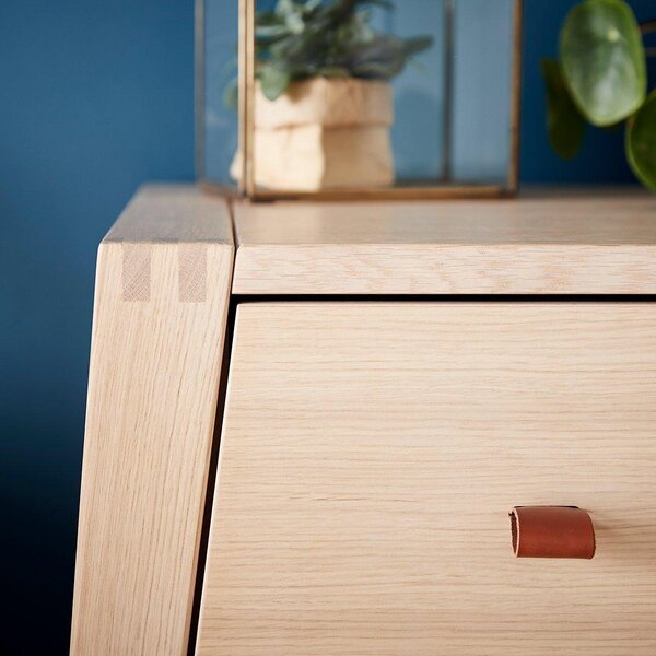 Leander Linea dresser, Oak - Leander