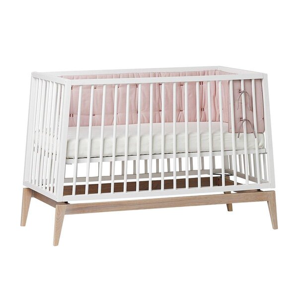 Leander Bumper for Linea and Luna Baby cot, Dusty Rose - Leander