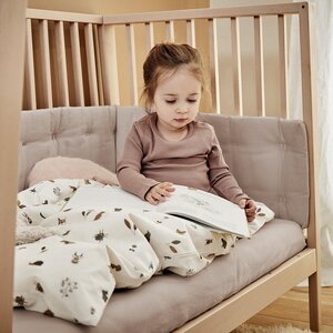 Leander Bumper for Linea and Luna Baby cot, Cappuccino   - Done by Deer