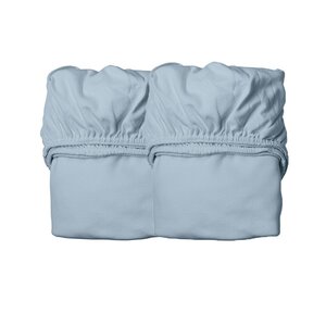 Leander простыня 60x120cm, Dusty Blue, 2 pcs - Leander