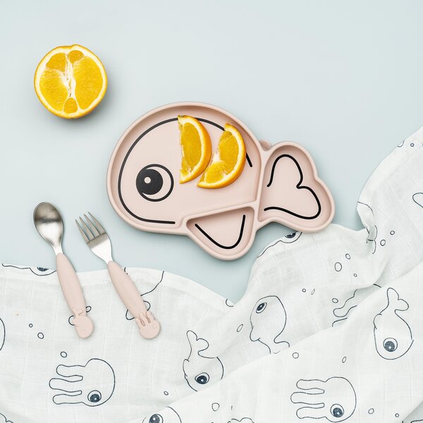 Done by Deer spoon & fork set YummyPlus Sea friends - Done by Deer