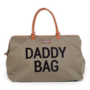 Childhome Daddy bag nursery bag - canvas Khaki - Childhome