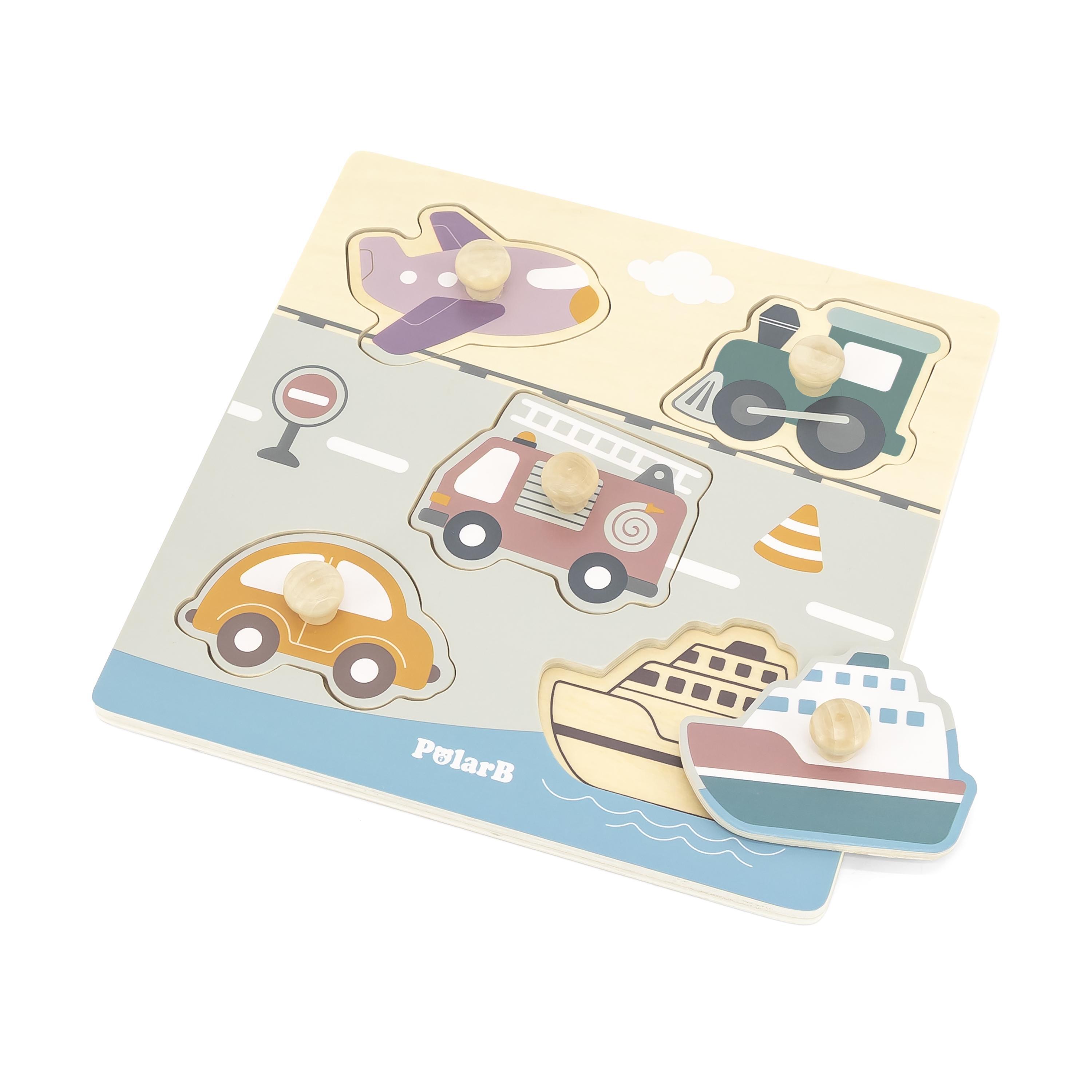 PolarB Flat Puzzle -Transportation - PolarB