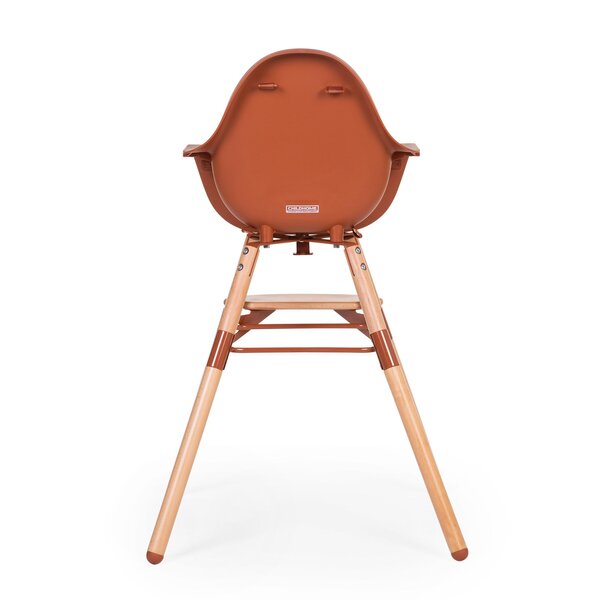 Childhome Evolu 2 söögitool 2in1 turvakaarega, Natural Rust - Childhome
