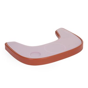 Childhome Evolu tray abs + silicone placemat, Natural Rust - Childhome