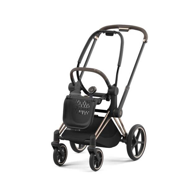 Cybex Priam V4 Pushchair Mustard Yellow, Rose Gold - Cybex