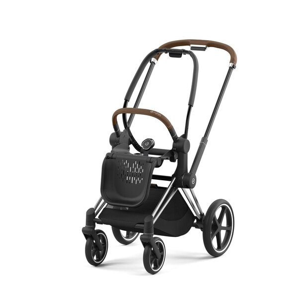 Cybex Priam V4 kомплект коляски Sepia Black, Chrome Brown - Cybex