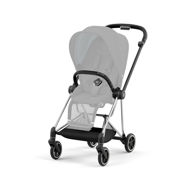 Cybex Mios V3 vežimėlio komplektas Off White, Chrome Black Frame - Cybex