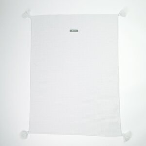 Nordbaby Cotton blanket 75x100cm, Light Grey - Nordbaby