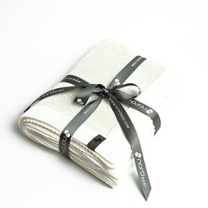 Nordbaby Knitted Bamboo Blanket 100x80cm, Bambi Natural White - Nordbaby