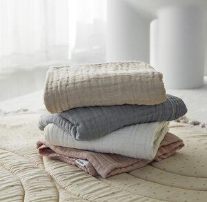 Elodie Details Crinkled Blanket 120x120cm - Elodie Details